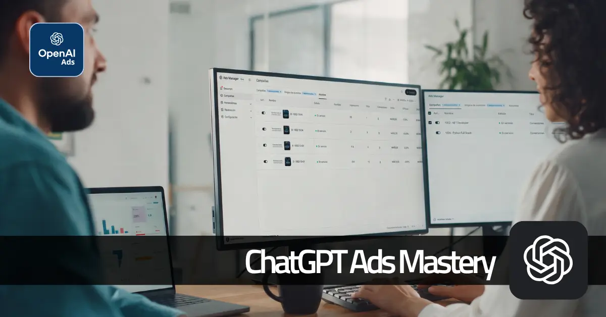 Próxima fecha para nuestro ChatGPT Ads Mastery
